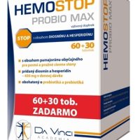 HemoStop Probio Max - DA VINCI 60+30 zadarmo (90cps)