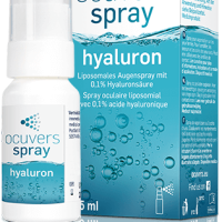 Ocuvers spray hya očné kvapky v spreji lipozómy a hyaluronát sodný 15 ml